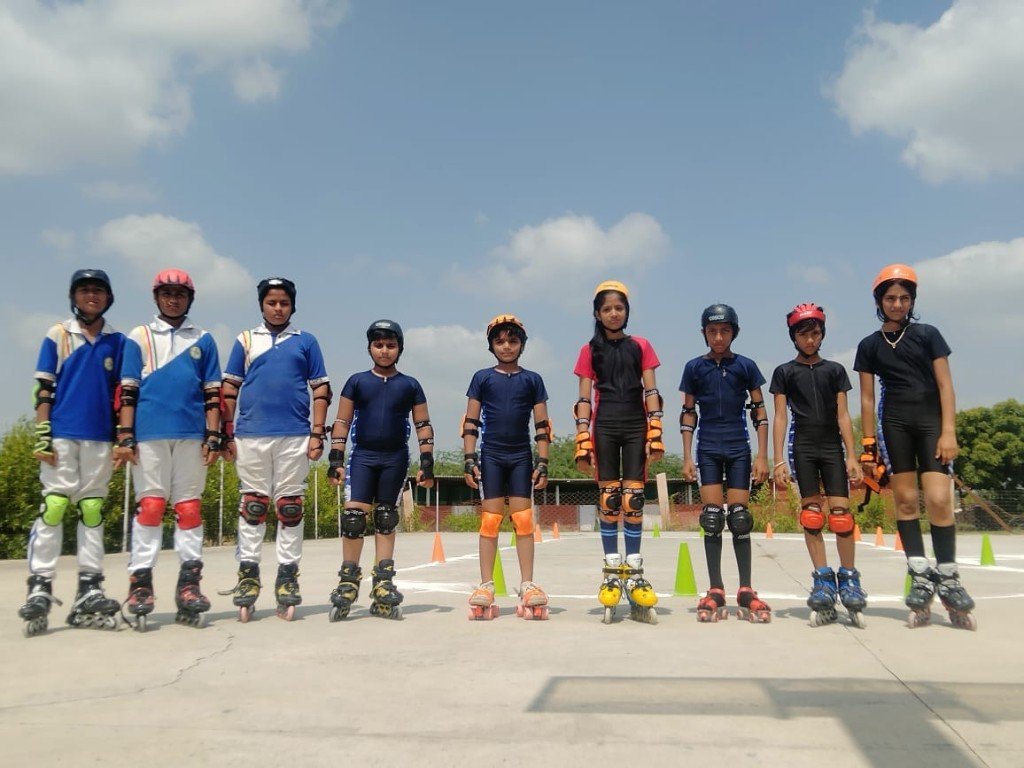 Skating at PRJ Gyanjaya School